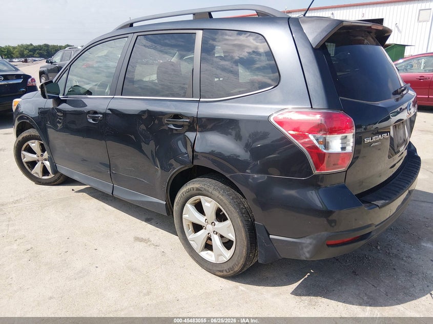 2015 Subaru Forester VIN JF2SJAHC1FH821209 IAAI salvage auction — NORMAL WEAR, Clear (Arkansas), sold $1,425 on 2026-07-28 (photo 3)
