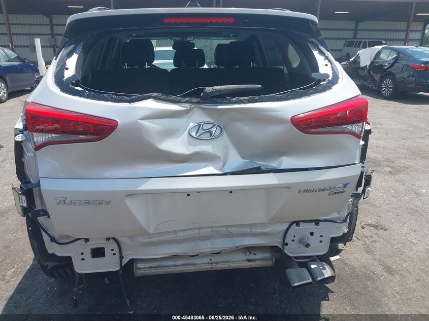 2016 Hyundai Tucson VIN KM8J3CA26GU126410 IAAI salvage auction — REAR END, Rebuildable (Florida), sold $2,050 on 2026-07-28 (photo 6)
