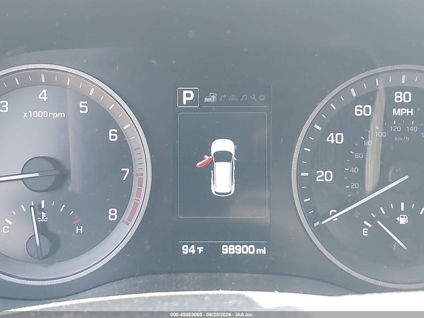 2016 Hyundai Tucson VIN KM8J3CA26GU126410 IAAI salvage auction — REAR END, Rebuildable (Florida), sold $2,050 on 2026-07-28 (photo 7)