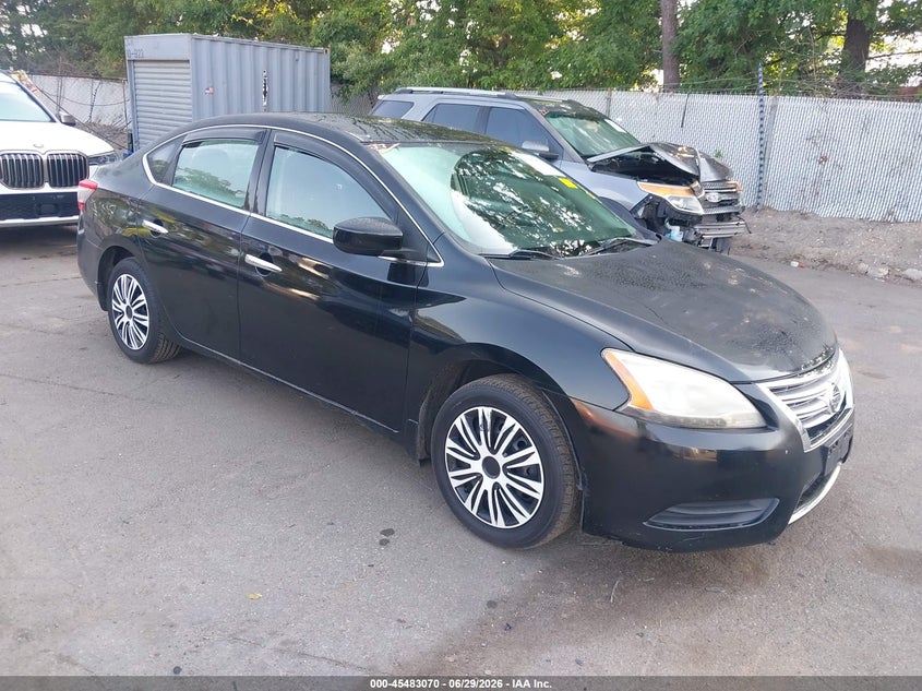 2015 Nissan Sentra VIN 3N1AB7AP4FY234081 IAAI salvage auction — REAR END, Mv-907A (New York), sold $400 on 2026-07-09 (photo 1)