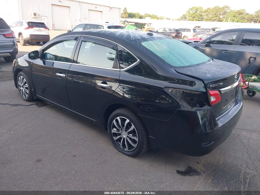 2015 Nissan Sentra VIN 3N1AB7AP4FY234081 IAAI salvage auction — REAR END, Mv-907A (New York), sold $400 on 2026-07-09 (photo 3)