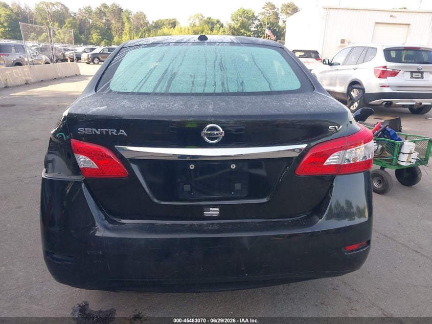 2015 Nissan Sentra VIN 3N1AB7AP4FY234081 IAAI salvage auction — REAR END, Mv-907A (New York), sold $400 on 2026-07-09 (photo 6)