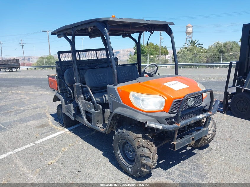 2018 Kabota Rtv900 VIN A5KD2GDBCJG023494 IAAI salvage auction — MECHANICAL, Certificate Of Origin (California), sold $850 on 2026-07-13 (photo 1)