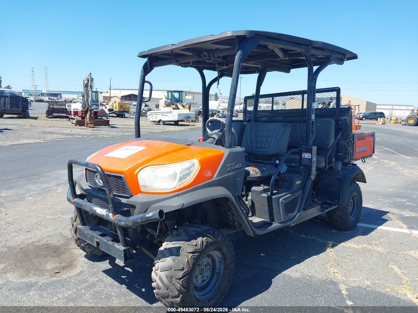 2018 Kabota Rtv900 VIN A5KD2GDBCJG023494 IAAI salvage auction — MECHANICAL, Certificate Of Origin (California), sold $850 on 2026-07-13 (photo 2)