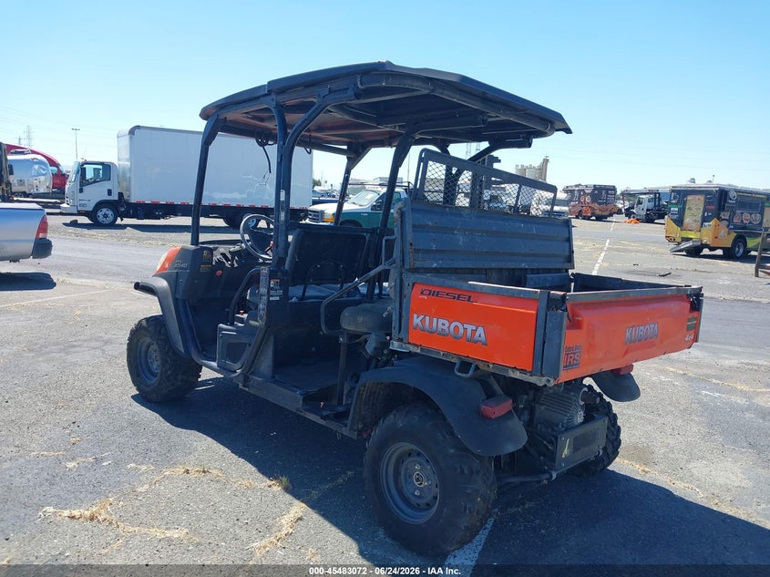 2018 Kabota Rtv900 VIN A5KD2GDBCJG023494 IAAI salvage auction — MECHANICAL, Certificate Of Origin (California), sold $850 on 2026-07-13 (photo 3)