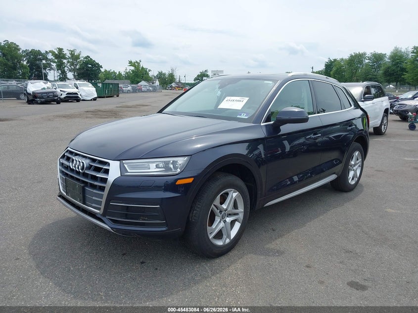 2019 Audi Q5 VIN WA1ANAFY1K2143758 IAAI salvage auction — REAR END, Salvage Title, sold $7,575 on 2026-08-26 (photo 2)