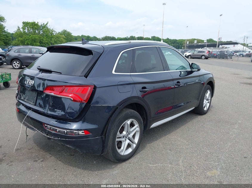 2019 Audi Q5 VIN WA1ANAFY1K2143758 IAAI salvage auction — REAR END, Salvage Title, sold $7,575 on 2026-08-26 (photo 4)
