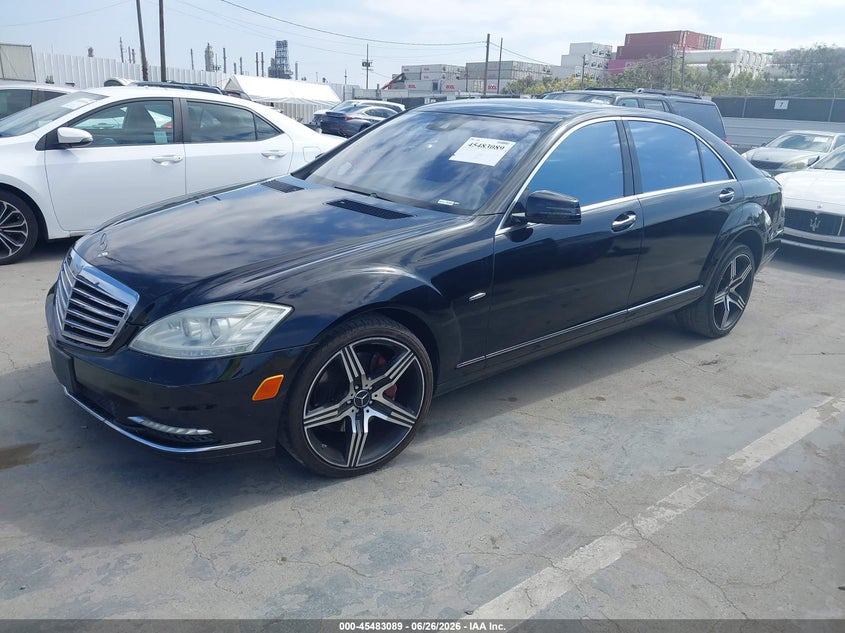 2012 Mercedes-benz S-klasse VIN WDDNG7DB3CA421897 IAAI salvage auction — NORMAL WEAR, Clear - Dealer Only (California), sold $1,200 on 2026-07-15 (photo 2)