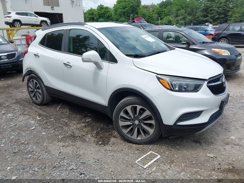 2017 Buick Encore VIN KL4CJESB5HB008840 IAAI salvage auction — RIGHT REAR, Mv-907A (New York), sold $425 on 2026-07-14 (photo 1)