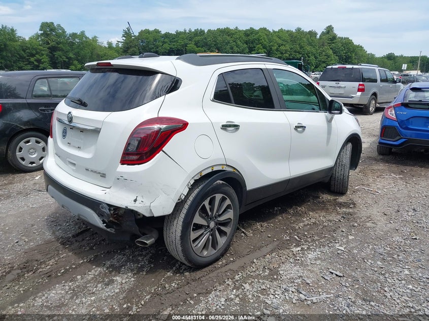 2017 Buick Encore VIN KL4CJESB5HB008840 IAAI salvage auction — RIGHT REAR, Mv-907A (New York), sold $425 on 2026-07-14 (photo 4)