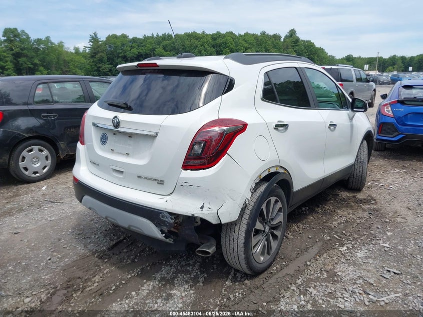 2017 Buick Encore VIN KL4CJESB5HB008840 IAAI salvage auction — RIGHT REAR, Mv-907A (New York), sold $425 on 2026-07-14 (photo 6)