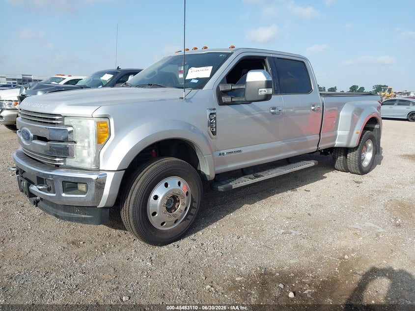 2017 Ford F450 VIN 1FT8W4DT1HEB90306 IAAI salvage auction — NORMAL WEAR, Original (Texas), sold $9,075 on 2026-07-07 (photo 2)