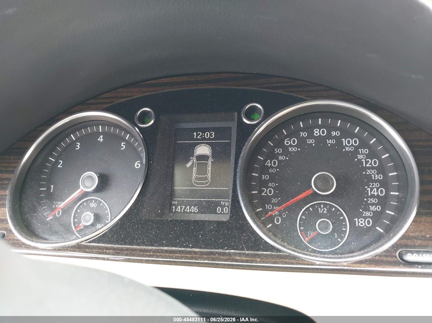 2017 Volkswagen Passat cc VIN WVWKP7AN4HE505481 IAAI salvage auction — SUSPENSION, Salvage Title, sold $575 on 2026-08-19 (photo 7)