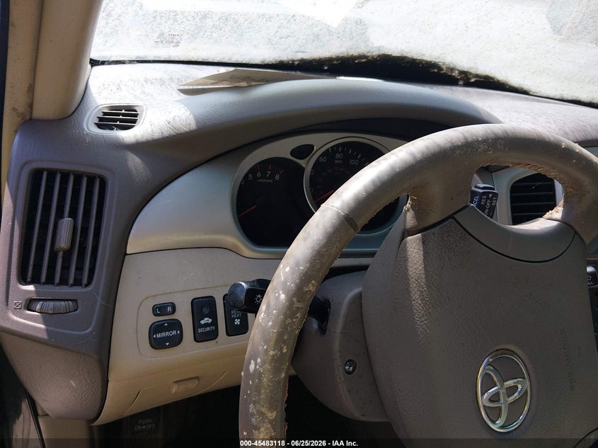 2004 Toyota Highlander VIN JTEDP21A540042259 IAAI salvage auction — NORMAL WEAR, Clear (Nevada), sold $1,025 on 2026-07-16 (photo 7)