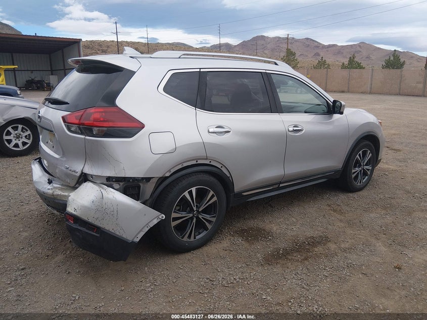 2018 Nissan Rogue VIN JN8AT2MV2JW308464 IAAI salvage auction — REAR END, Salvage (Nevada), sold $1,250 on 2026-07-24 (photo 4)