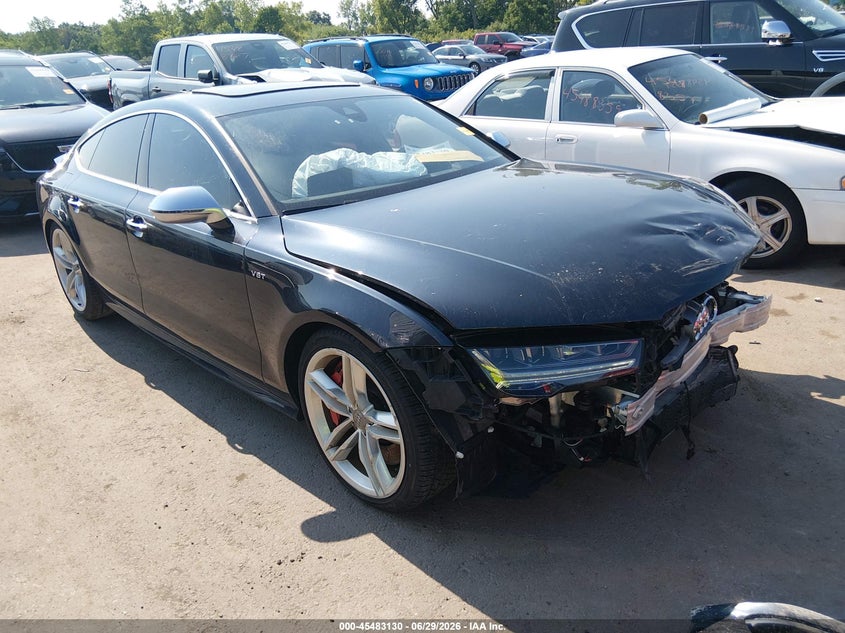 2016 Audi S7 VIN WAUW2AFC2GN100557 IAAI salvage auction — FRONT END, Salvage (Ohio), sold $2,750 on 2026-07-28 (photo 1)