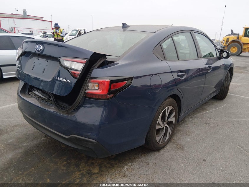 2025 Subaru LEGACY VIN 4S3BWAF63S3006868 IAAI salvage auction — LEFT FRONT, Salvage (California), sold $4,500 on 2026-07-11 (photo 4)