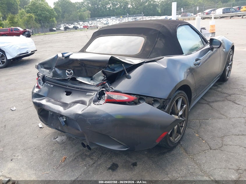 2016 Mazda Mx-5 VIN JM1NDAD75G0109829 IAAI salvage auction — REAR END, Salvage (North Carolina), sold $1,550 on 2026-07-23 (photo 4)