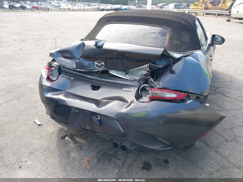 2016 Mazda Mx-5 VIN JM1NDAD75G0109829 IAAI salvage auction — REAR END, Salvage (North Carolina), sold $1,550 on 2026-07-23 (photo 6)