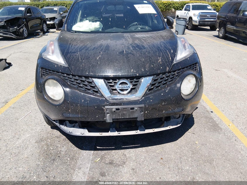 2016 Nissan Juke VIN JN8AF5MRXGT604175 IAAI salvage auction — FRONT END, Salvage (California), sold $100 on 2026-07-28 (photo 6)