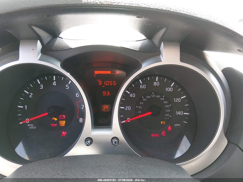 2016 Nissan Juke VIN JN8AF5MRXGT604175 IAAI salvage auction — FRONT END, Salvage (California), sold $100 on 2026-07-28 (photo 7)