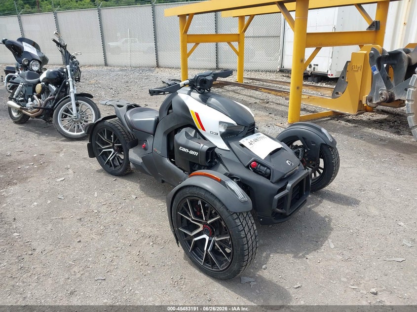 2022 Can-am/ brp Ryker VIN 3JB2HEH20NJ002053 IAAI salvage auction — FRONT END, Salvage (Pennsylvania), sold $2,950 on 2026-07-08 (photo 1)