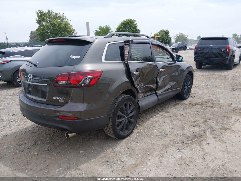 2015 Mazda Cx-9 VIN JM3TB3DV5F0465100 IAAI salvage auction — SIDE, Salvage (Pennsylvania), sold $1,150 on 2026-07-17 (photo 4)