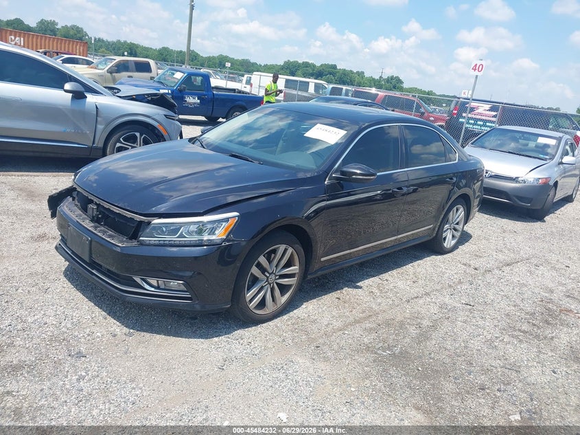 2017 Volkswagen Passat VIN 1VWCT7A3XHC029860 IAAI salvage auction — FRONT END, Salvage - 75% Or Less (Maryland), sold $1,900 on 2026-07-09 (photo 2)