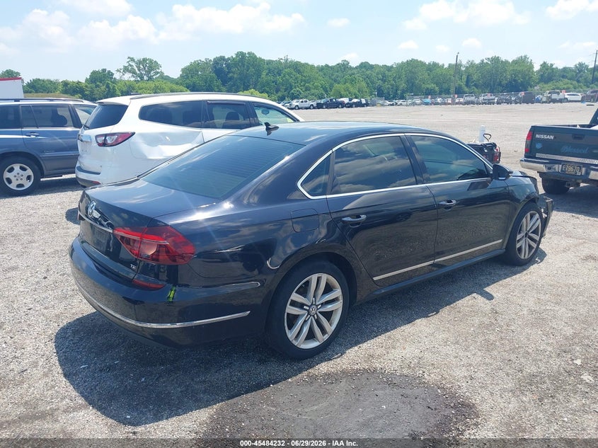 2017 Volkswagen Passat VIN 1VWCT7A3XHC029860 IAAI salvage auction — FRONT END, Salvage - 75% Or Less (Maryland), sold $1,900 on 2026-07-09 (photo 4)