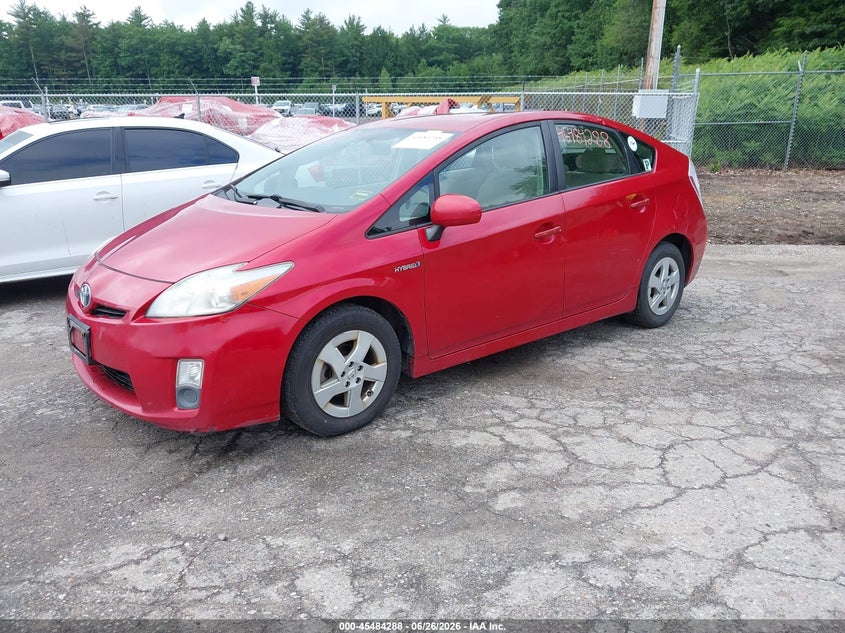 2011 Toyota Prius VIN JTDKN3DUXB0306554 IAAI salvage auction — NORMAL WEAR, Original (Maine), sold $1,225 on 2026-08-01 (photo 2)