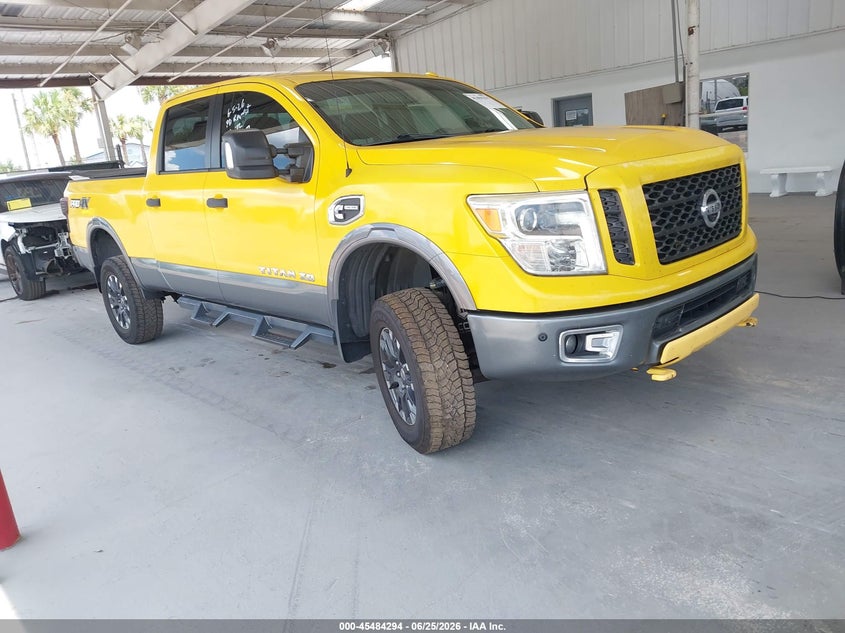 2017 Nissan TITAN VIN 1N6BA1F44HN558001 IAAI salvage auction — LEFT SIDE, Rebuildable (Florida), sold $8,000 on 2026-07-29 (photo 1)