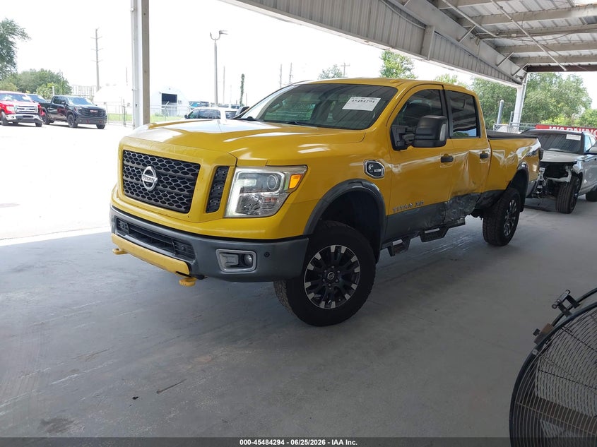 2017 Nissan TITAN VIN 1N6BA1F44HN558001 IAAI salvage auction — LEFT SIDE, Rebuildable (Florida), sold $8,000 on 2026-07-29 (photo 2)