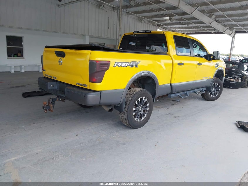 2017 Nissan TITAN VIN 1N6BA1F44HN558001 IAAI salvage auction — LEFT SIDE, Rebuildable (Florida), sold $8,000 on 2026-07-29 (photo 4)