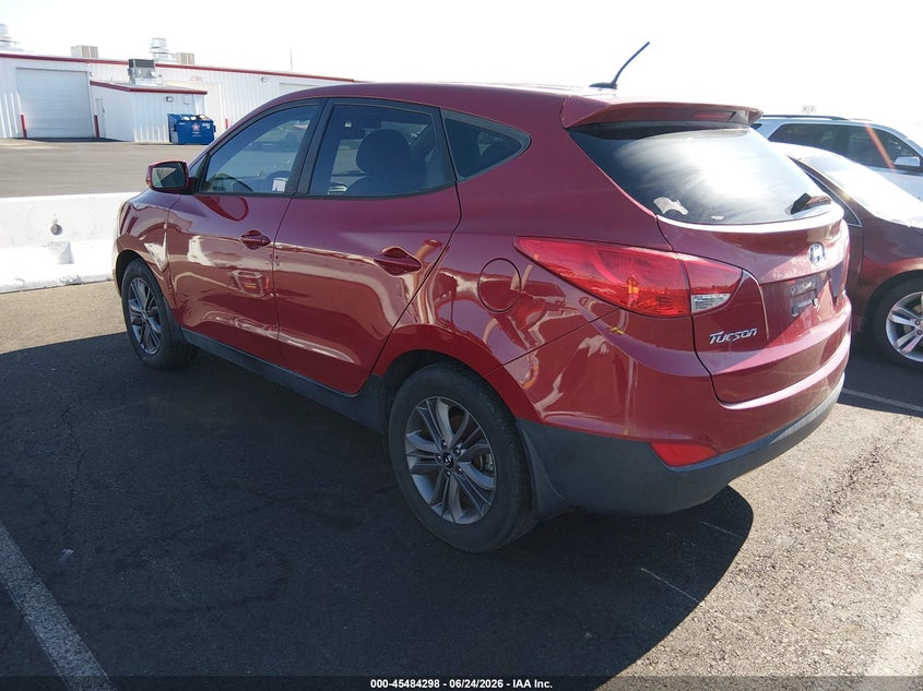 2015 Hyundai Tucson VIN KM8JTCAF0FU070014 IAAI salvage auction — NORMAL WEAR, Clear (Nevada), sold $1,725 on 2026-07-17 (photo 3)