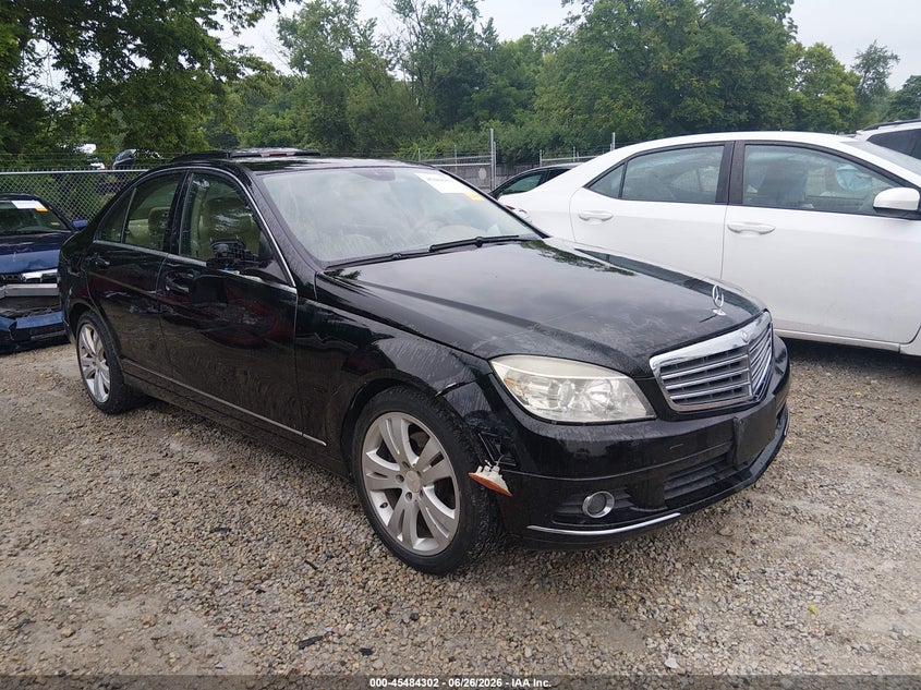 2008 Mercedes-benz C-klasse VIN WDDGF81X38F191516 IAAI salvage auction — RIGHT SIDE, Salvage (Ohio), sold $500 on 2026-07-21 (photo 1)