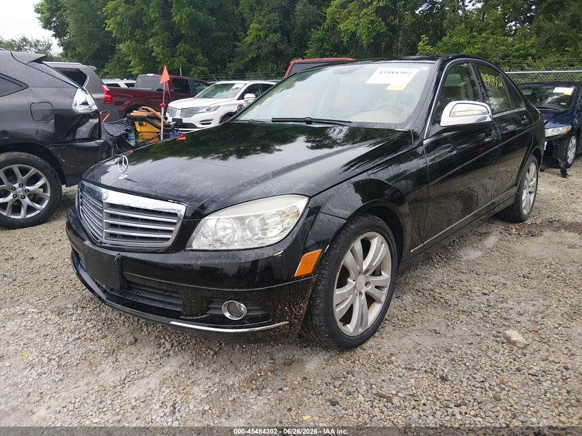 2008 Mercedes-benz C-klasse VIN WDDGF81X38F191516 IAAI salvage auction — RIGHT SIDE, Salvage (Ohio), sold $500 on 2026-07-21 (photo 2)