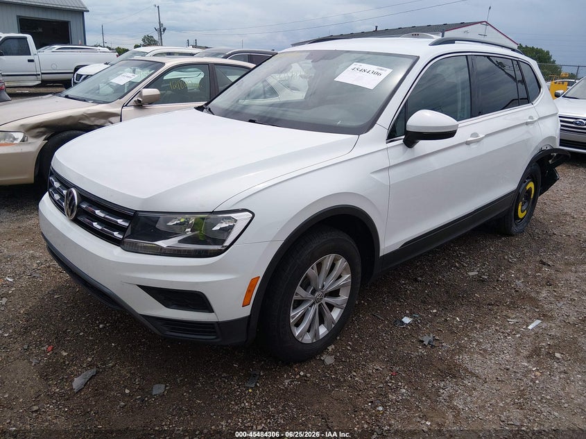 2019 Volkswagen Tiguan VIN 3VV2B7AX7KM101402 IAAI salvage auction — SIDE, Clear (Indiana), sold $3,800 on 2026-07-26 (photo 2)