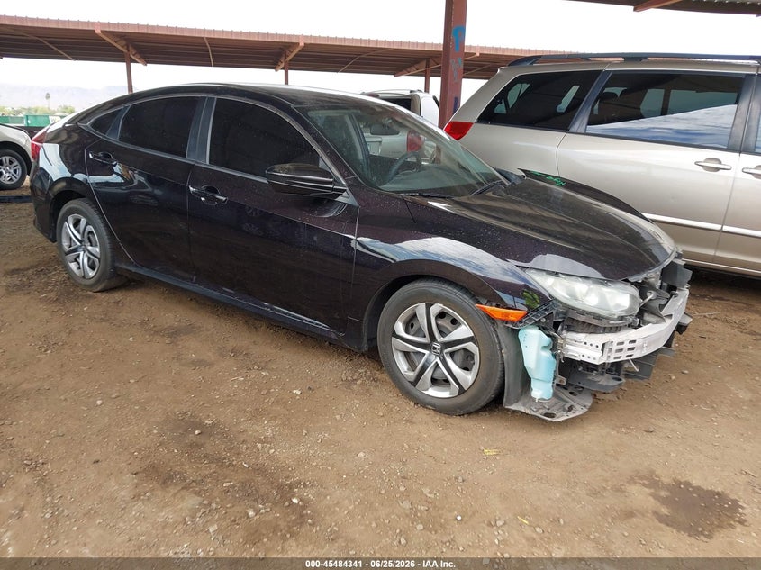 2016 Honda Civic VIN 19XFC2F54GE009107 IAAI salvage auction — ALL OVER, Salvage (Arizona), sold $2,650 on 2026-08-02 (photo 1)