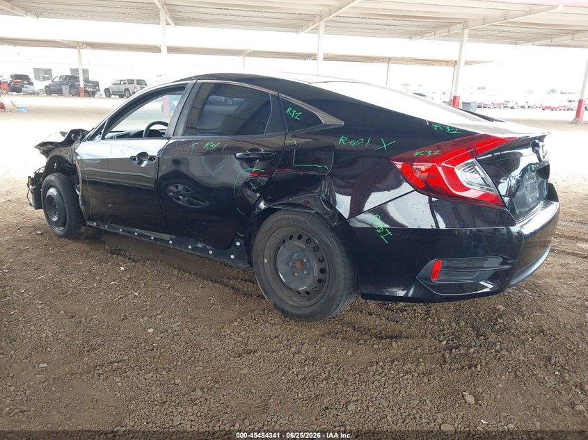 2016 Honda Civic VIN 19XFC2F54GE009107 IAAI salvage auction — ALL OVER, Salvage (Arizona), sold $2,650 on 2026-08-02 (photo 3)