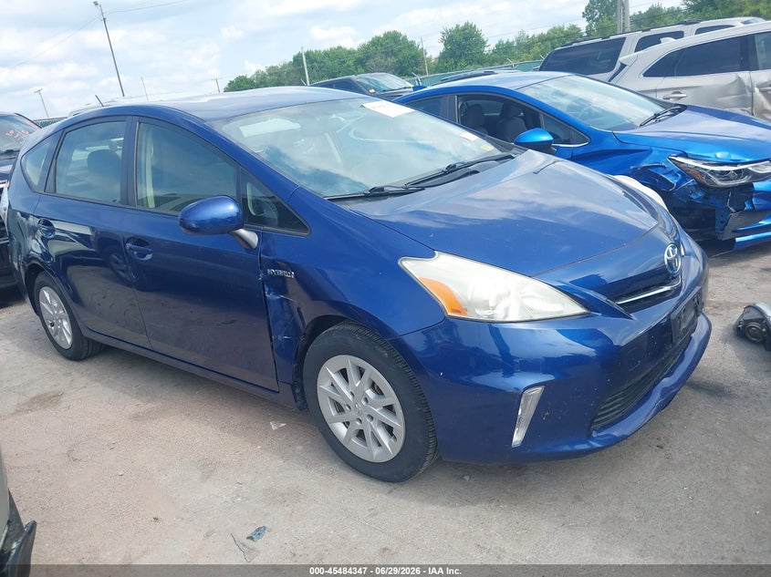 2012 Toyota Prius v VIN JTDZN3EU3C3164917 IAAI salvage auction — NORMAL WEAR, Original (Ohio), sold $3,150 on 2026-07-28 (photo 1)