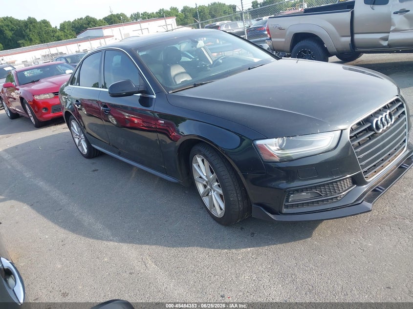 2015 Audi A4 VIN WAUEFAFL1FN017698 IAAI salvage auction — NORMAL WEAR, Clear-Dealer Only (North Carolina), sold $475 on 2026-07-29 (photo 1)