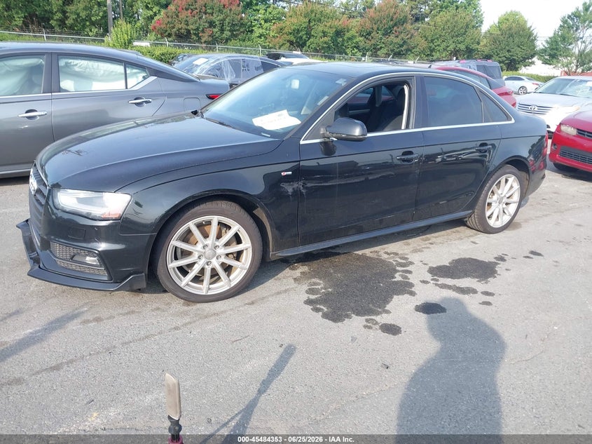 2015 Audi A4 VIN WAUEFAFL1FN017698 IAAI salvage auction — NORMAL WEAR, Clear-Dealer Only (North Carolina), sold $475 on 2026-07-29 (photo 2)