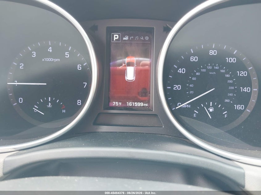 2017 Hyundai Santa fe VIN 5XYZU3LB3HG447390 IAAI salvage auction — LEFT FRONT, Salvage (Alabama), sold $25 on 2026-07-28 (photo 7)