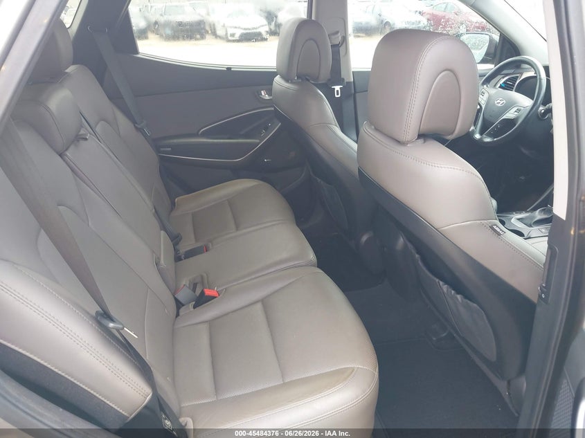 2017 Hyundai Santa fe VIN 5XYZU3LB3HG447390 IAAI salvage auction — LEFT FRONT, Salvage (Alabama), sold $25 on 2026-07-28 (photo 8)