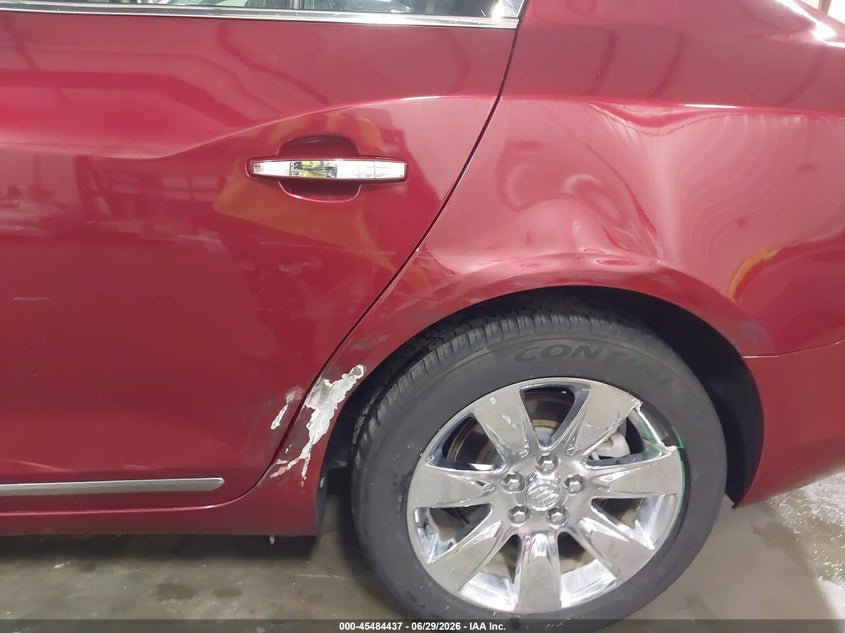 2011 Buick Lacrosse VIN 1G4GC5ED2BF278800 IAAI salvage auction — LEFT SIDE, Salvage (Iowa), sold $1,750 on 2026-07-23 (photo 6)