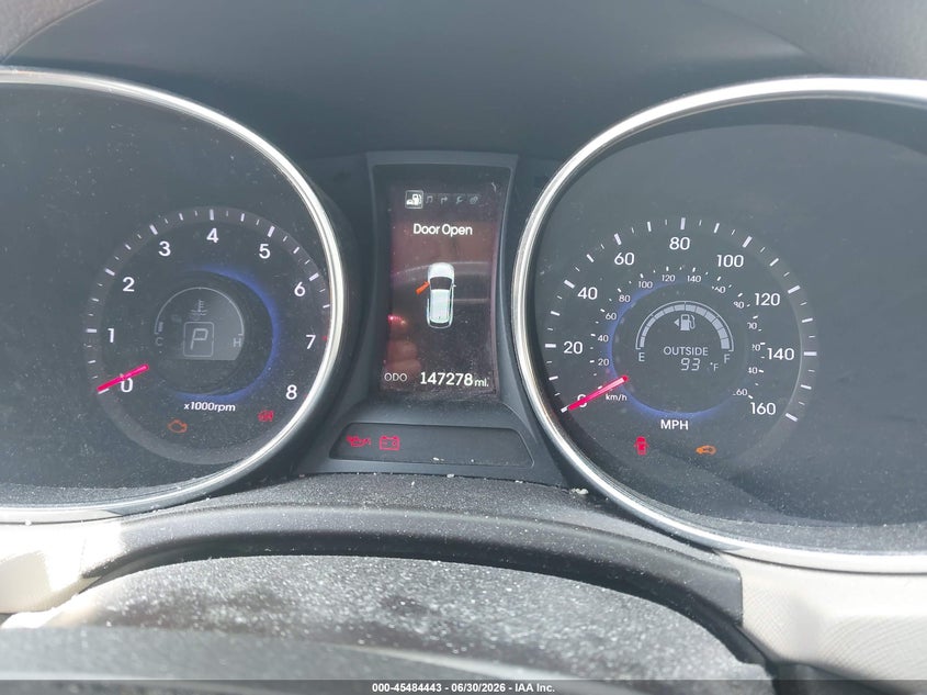 2016 Hyundai Santa fe VIN 5XYZU3LB0GG376485 IAAI salvage auction — NORMAL WEAR, Clear (Virginia), sold $1,900 on 2026-07-13 (photo 7)