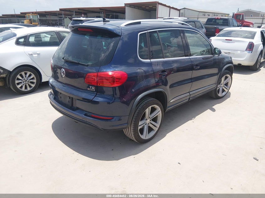 2016 Volkswagen Tiguan VIN WVGBV7AX3GW058329 IAAI salvage auction — FRONT & REAR, Clear (New Jersey), sold $2,500 on 2026-07-14 (photo 4)