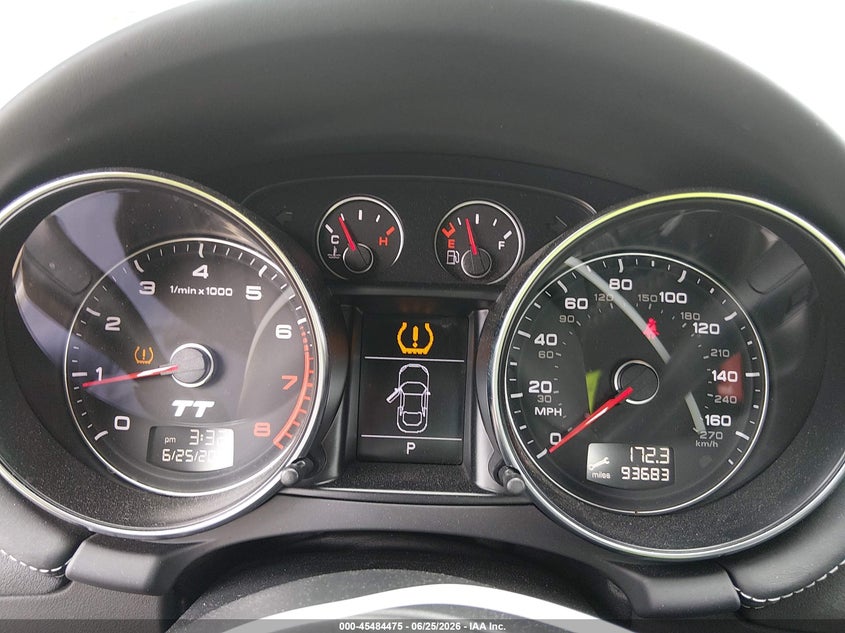 2011 Audi Tt VIN TRUBFAFK0B1013940 IAAI salvage auction — NORMAL WEAR, Repossession Paperwork (Georgia), sold $3,750 on 2026-07-16 (photo 7)