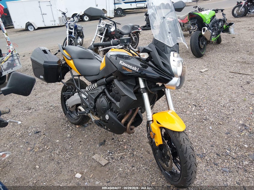 2012 Kawasaki VIN JKALEEC1XCDA06933 IAAI salvage auction — REAR END, Salvage (Utah), sold $450 on 2026-07-14 (photo 1)