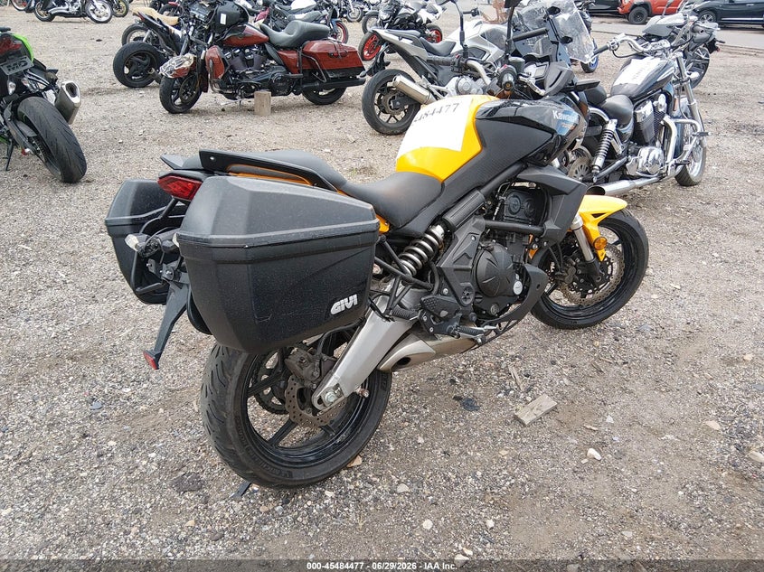 2012 Kawasaki VIN JKALEEC1XCDA06933 IAAI salvage auction — REAR END, Salvage (Utah), sold $450 on 2026-07-14 (photo 4)